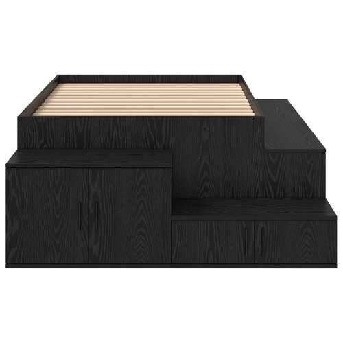 Krevet s ormarom od crnog hrasta 80x200 cm Cijena