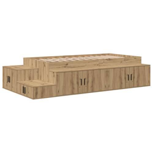 Okvir za krevet za pohranu Artisan Oak 80x200 cm Cijena