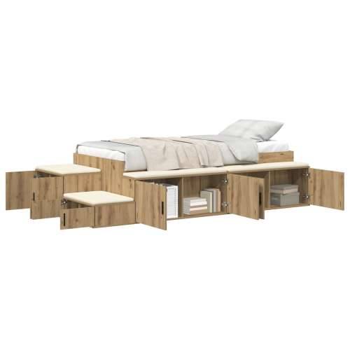 Okvir kreveta za skladištenje Artisan Oak 90x190 cm Cijena
