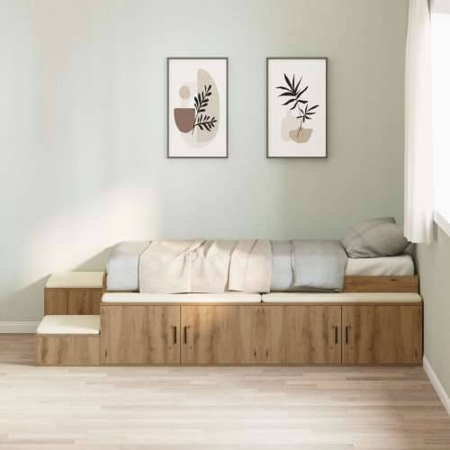 Okvir kreveta za skladištenje Artisan Oak 90x190 cm Cijena