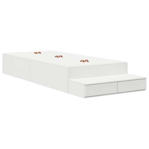 Krevet s prostorom za pohranu Bijela 80x200 cm Cijena