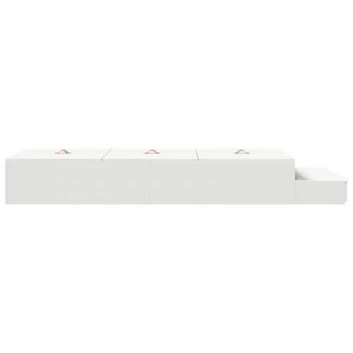 Krevet s prostorom za pohranu Bijela 80x200 cm Cijena
