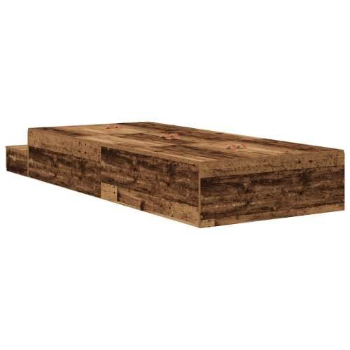 Krevetna Okvir za Pohranu Stari Drvo 90x200 cm Cijena