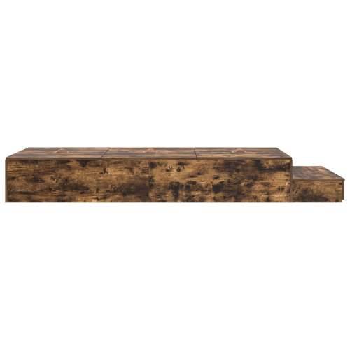 Krevet s prostorom za pohranu Dimenzija 100x200 cm u dimu od hrasta Cijena