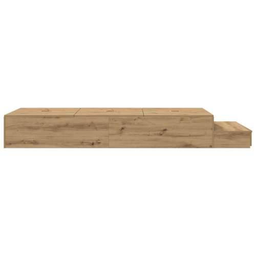 Okvir kreveta za pohranu Artisan Oak 100x200 cm Cijena