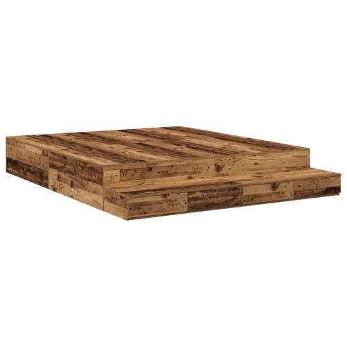 krevet s prostorom za pohranu od starog drva 200x200 cm Cijena
