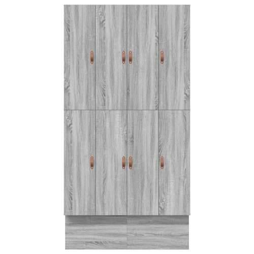 krevet s prostorom za pohranu Sivi Sonoma 120x200 cm Cijena