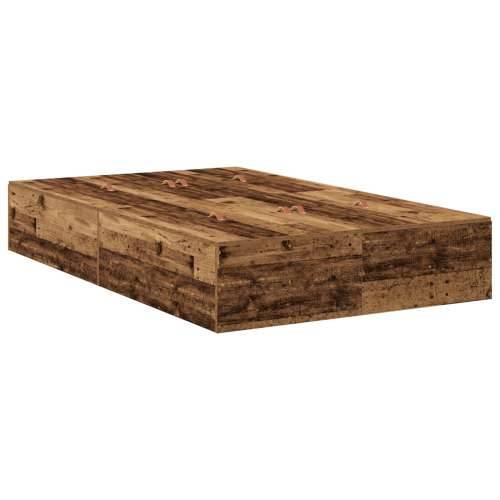 krevet s prostorom za pohranu Staro drvo 120x200 cm Cijena