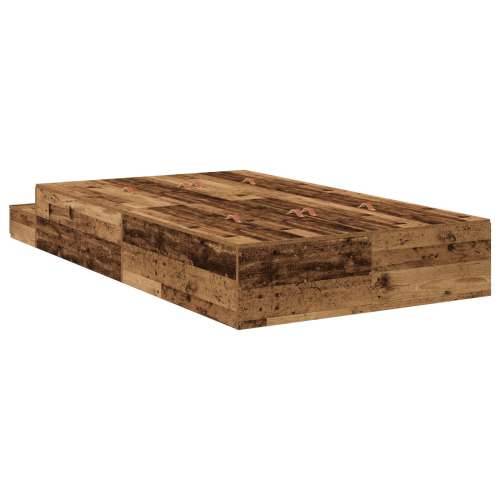 krevet s prostorom za pohranu Staro drvo 120x200 cm Cijena