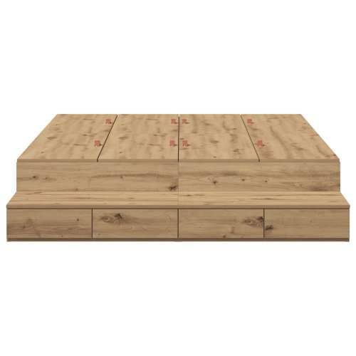 Krevet za pohranu Artisan hrast 150x200 cm Cijena