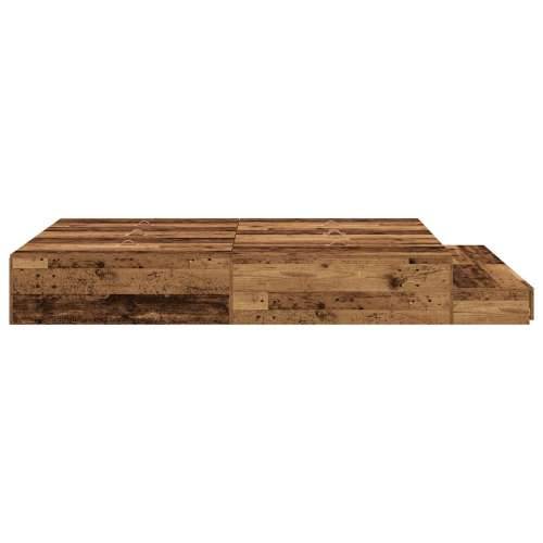 Krevet s prostorom za pohranu od Starog drva 160x200 cm Cijena