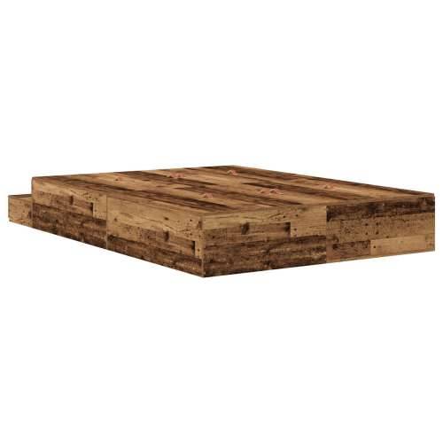 Krevet s prostorom za pohranu od Starog drva 160x200 cm Cijena