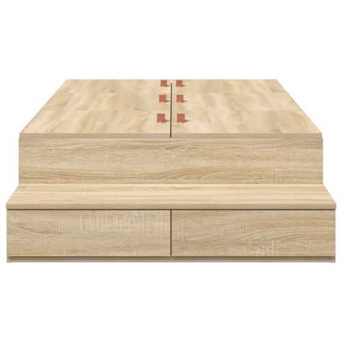 Krevet Frame za Pohranu Sonoma Oak 90x190 cm Cijena