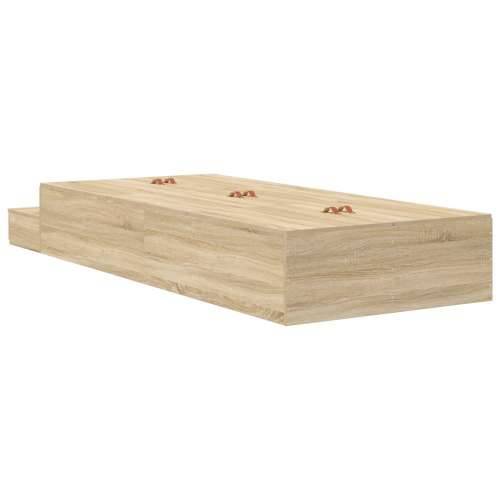 Krevet Frame za Pohranu Sonoma Oak 90x190 cm Cijena