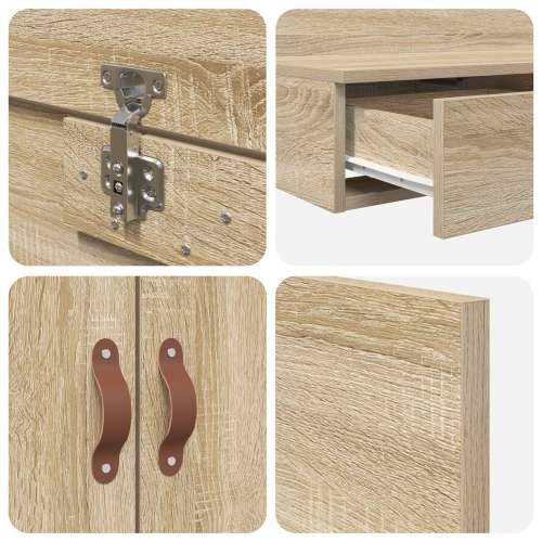Krevet Frame za Pohranu Sonoma Oak 90x190 cm Cijena