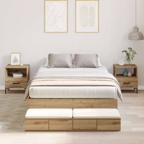 Krevet s prostorom za pohranu Artisan Oak 120x190 cm Cijena