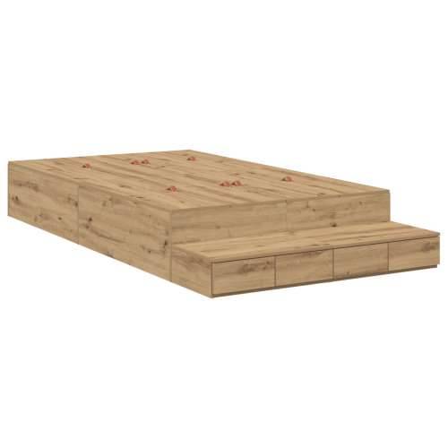 Krevet s prostorom za pohranu Artisan Oak 120x190 cm Cijena