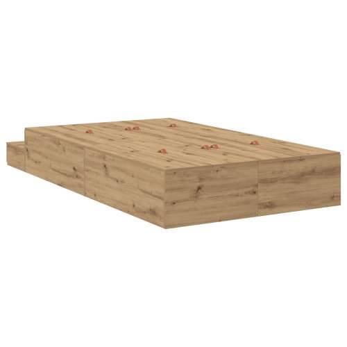 Krevet s prostorom za pohranu Artisan Oak 120x190 cm Cijena