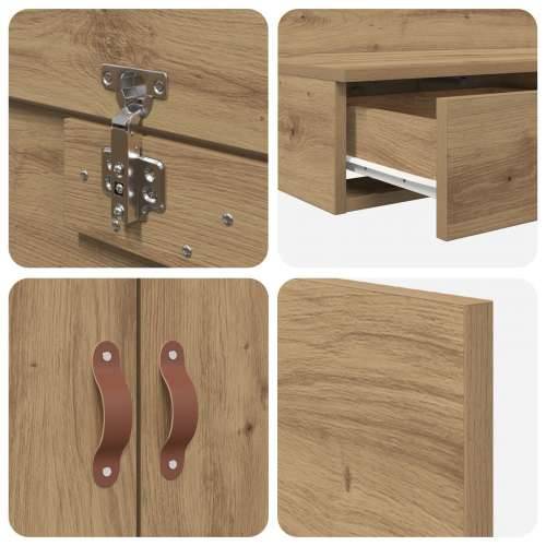 Krevet s prostorom za pohranu Artisan Oak 120x190 cm Cijena