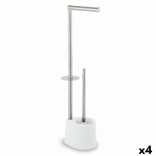 Nosač WC Papira sa Stalkom za Četku Confortime Čelik 66 x 22 cm (4 kom.) Cijena