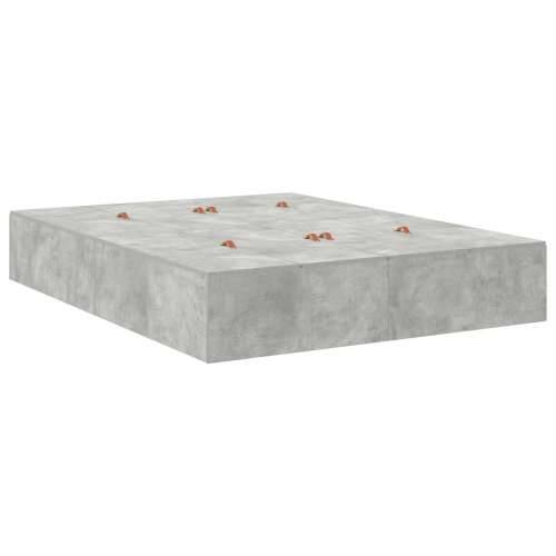 Okvir kreveta za pohranu Beton sivo 140x190 cm Cijena