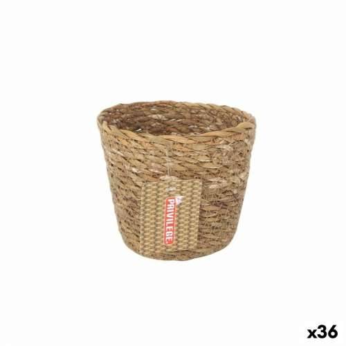 Višenamjenska Košara Privilege   Smeđa ispleten od pruća Okruglo ø 12 x 11 cm (36 Jedinice) Cijena