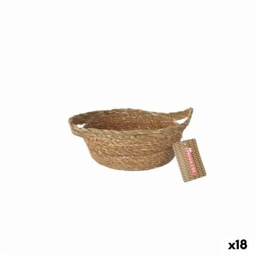 Višenamjenska Košara Privilege   Smeđa ispleten od pruća ø 17 x 7 cm (18 kom.) Cijena