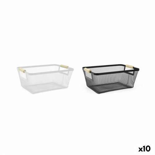 Višenamjenska Košara Confortime Metal 33,2 x 22,6 x 13,5 cm (10 kom.) Cijena