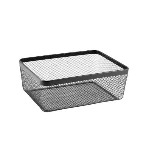 Višenamjenska Košara Confortime Crna Metal 30,5 x 40,5 x 15,2 cm (6 kom.) Cijena
