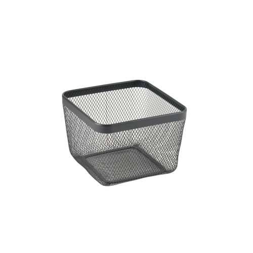 Višenamjenska Košara Confortime Crna Metal 24,5 x 24,5 x 17 cm (8 kom.) Cijena