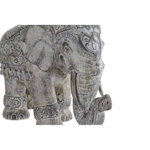 Ukrasna figura DKD Home Decor Bež Pisana Slon Kolonijalni 52 x 23 x 33 cm Cijena