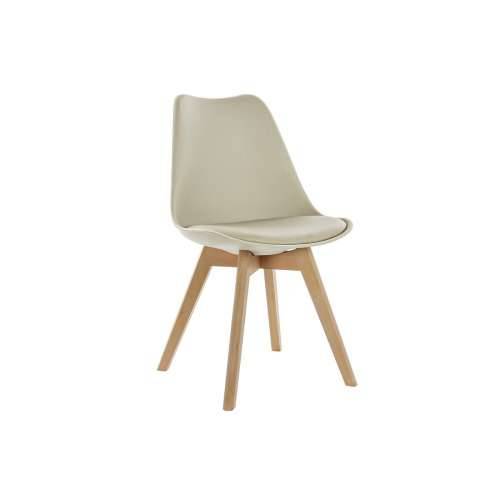 Naslonjač DKD Home Decor 48 x 54 x 82 cm Bež polipropilen bukva Cijena