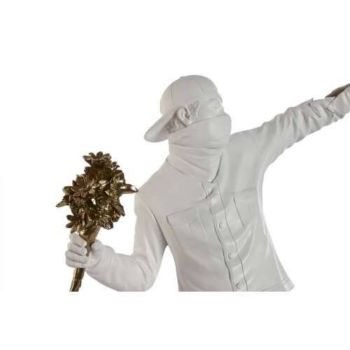 Ukrasna figura Home ESPRIT Bijela zlatan 41 x 24 x 66 cm Cijena