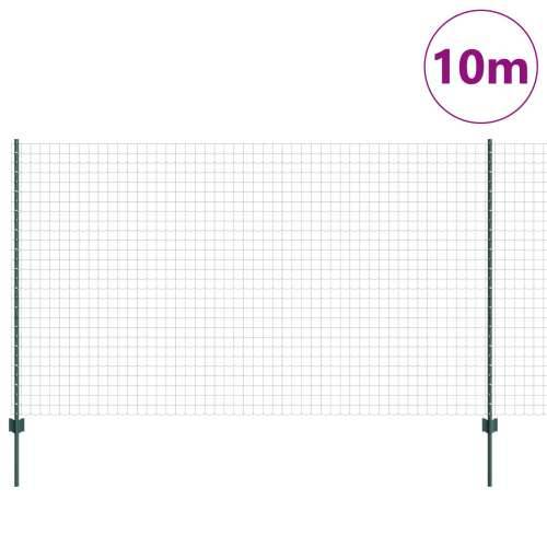 Euro Ograda s 5 U postovima Zelena 1.4x10 m Čelik Cijena