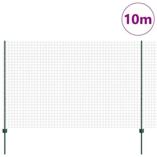 Euro Ograđa s 5 U Postova Zelena 1.6x10 m Čelik Cijena