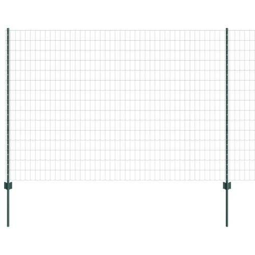 Euro ograda s 5 postova Zeleni 1.6x10 m Čelik Cijena