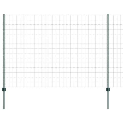 Euro Ograda s 5 Postova Zelena 1.6x10 m Čelik Cijena