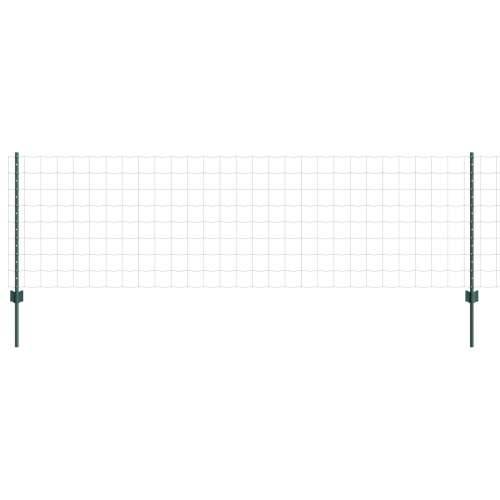 set ograde za vrt Set od 2 Zelena Čelik 10 x 0.8 m Izdržljivo Cijena