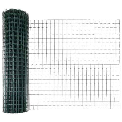 Set ograde za vrt Set od 2 Zeleni Čelik obložen PVC-om 10 x 1 m Cijena