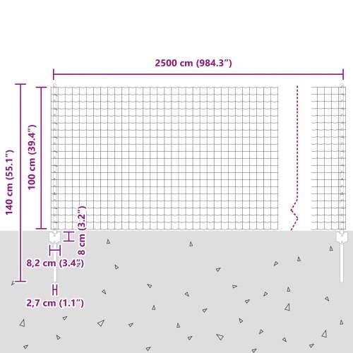 Euro Ograda s 22 U Stupova Siva 1x25 m Čelik Cijena