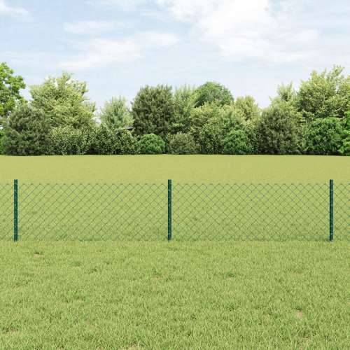 čelična ogradna mreža s 10 U postova Zelena 0.4x10 m Cijena