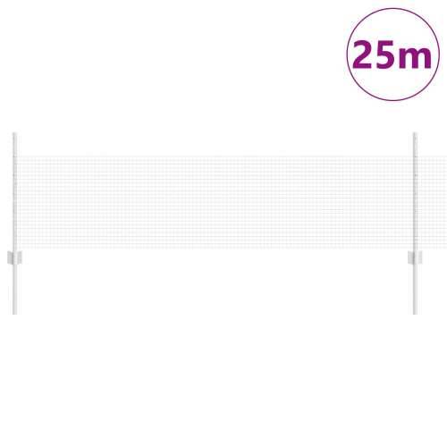 Set vrtnih ograda 2 komada Galvanizirani čelik 25 x 0.5 metara Cijena