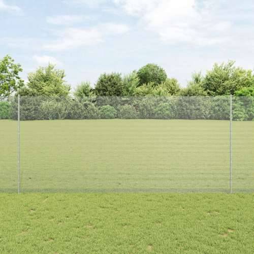 Zavarena žičana ograda s 44 U stupova Siva 1.4x50 m Čelik Cijena