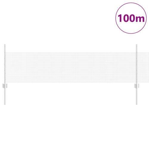 zavarena žičana ograda s 44 U postova srebrna 0.5x100 m čelik Cijena