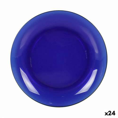Plakans šķīvis Duralex Lys Plava Ø 23 cm (24 kom.) Cijena