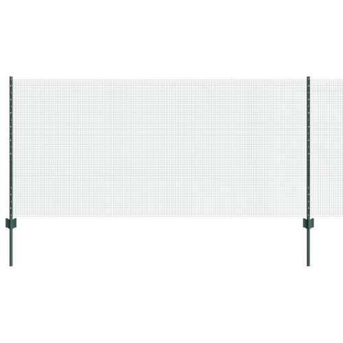 set vrtnih ograda Set od 2 Zelena Metal 10 x 1 m Ograda za vrt Cijena