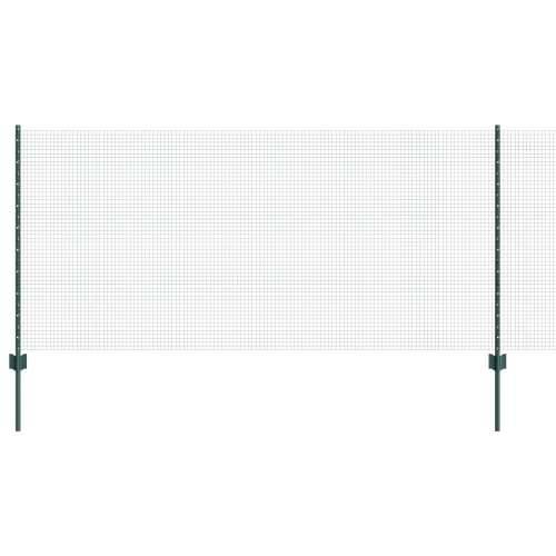Set ograde za vrt Set od 2 Zelena Metal 10 x 1 m Izdržljivo Cijena