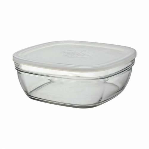 Kvadratna Kutija za Ručak s Poklopcem Duralex FreshBox 3 L 23 x 23 x 9 cm (4 kom.)   Cijena