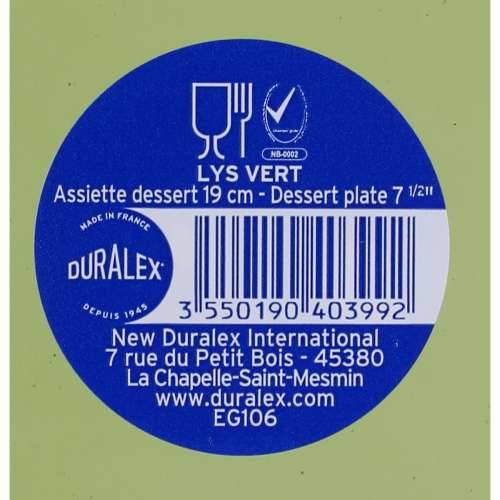 Tanjur za desert Duralex Lys Ø 19 cm Zelena (24 kom.) Cijena