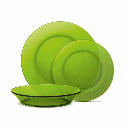 Set Posuđa Duralex Lys 12 Dijelovi Zelena (2 kom.) Cijena
